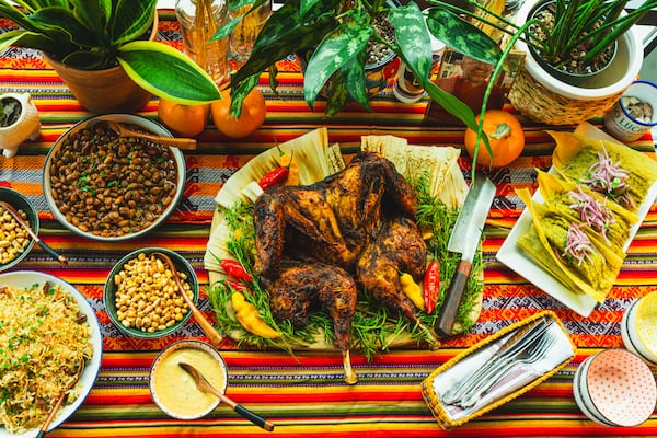 Enjoy a Peruvian-inspired Thanksgiving feast at home from Tio Lucho's. (Courtesy of Tio Lucho's)