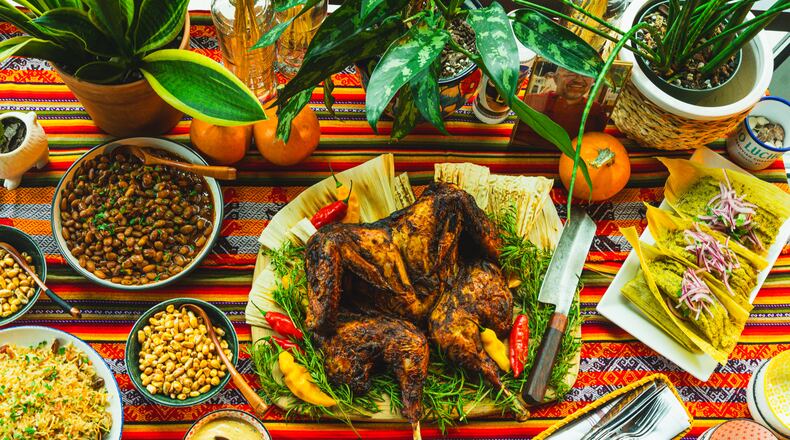 In 2025, Tio Lucho's offered a Peruvian-inspired Thanksgiving feast. (Courtesy of Tio Lucho's)