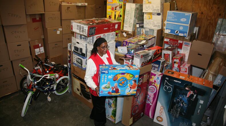 A Secret Santa paid the bill for layaway shoppers at a Long Island Walmart.