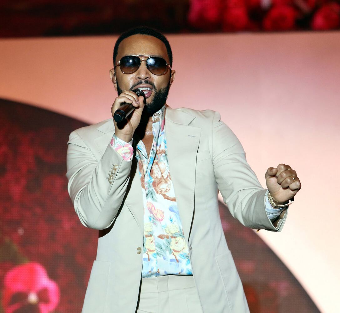 John Legend opened his The Bigger Love Tour on Wednesday, September 1, 2021 at Cadence Bank Amphitheatre at Chastain Park, with The War and Treaty opening the show.
Robb Cohen for the Atlanta Journal-Constitution