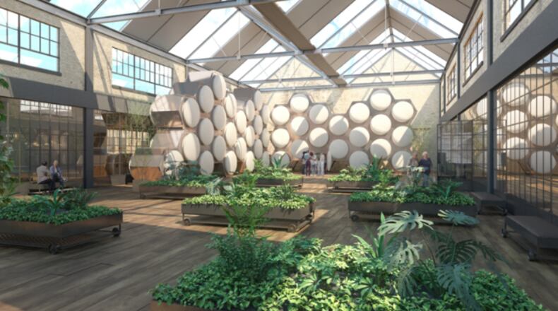 Artist vision of a Recomposition facility (Courtesy: MOLT Studios via KIRO7.com)
