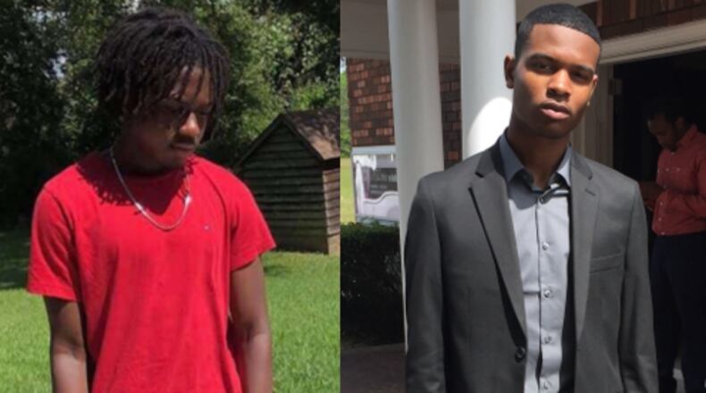 Joshua (left) and Khalil Royston