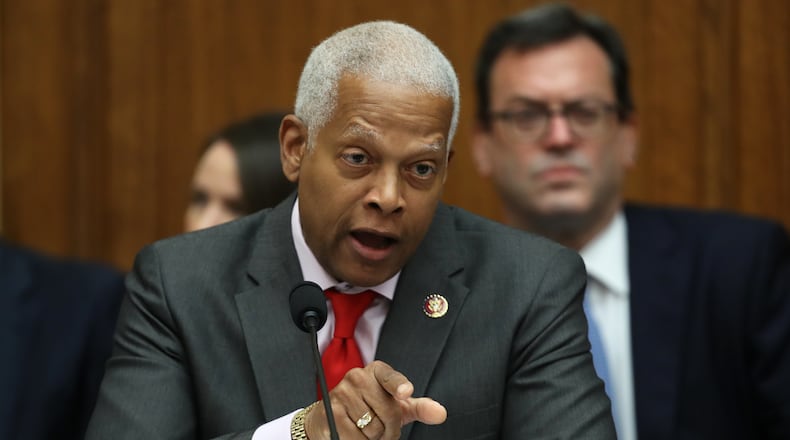 House Judiciary Committee member Rep. Hank Johnson, D-Lithonia, questions former Special Counsel Robert Mueller as he testifies before the panel on July 24, 2019. (Photo by Win McNamee/Getty Images)