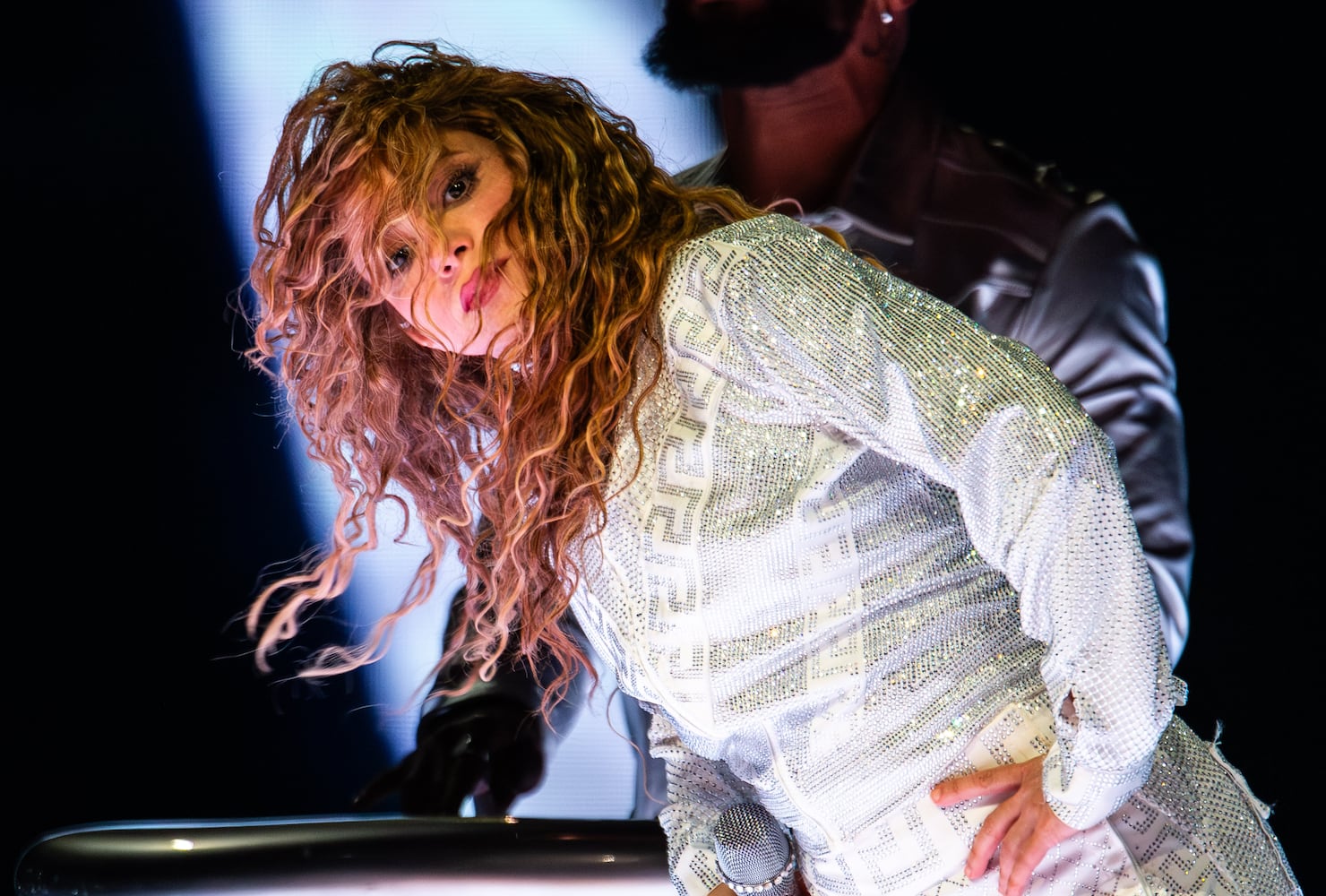 Shakira brought out all the hits spanning her 30-plus year career for a packed house Monday night at State Farm Arena in Atlanta. (Ryan Fleisher for the AJC)