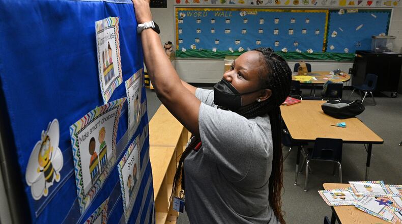 A new report charts the state of the teaching profession over the last half century by examining prestige, interest among students, preparation for entry and job satisfaction. The conclusion: The current state is at or near its lowest levels in 50 years. (Hyosub Shin / Hyosub.Shin@ajc.com)
