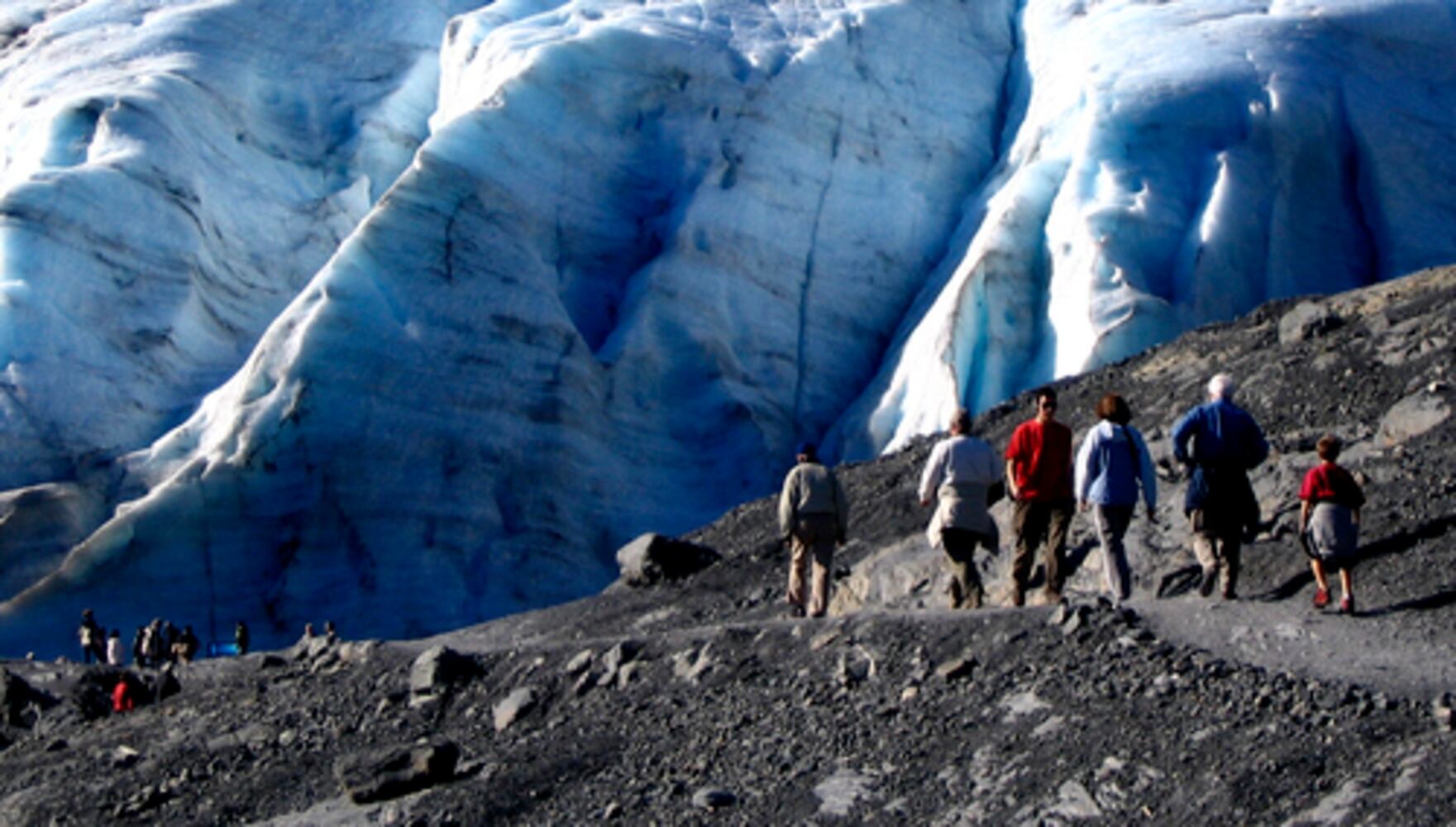 Check out Alaska's glaciers by air, foot or sea