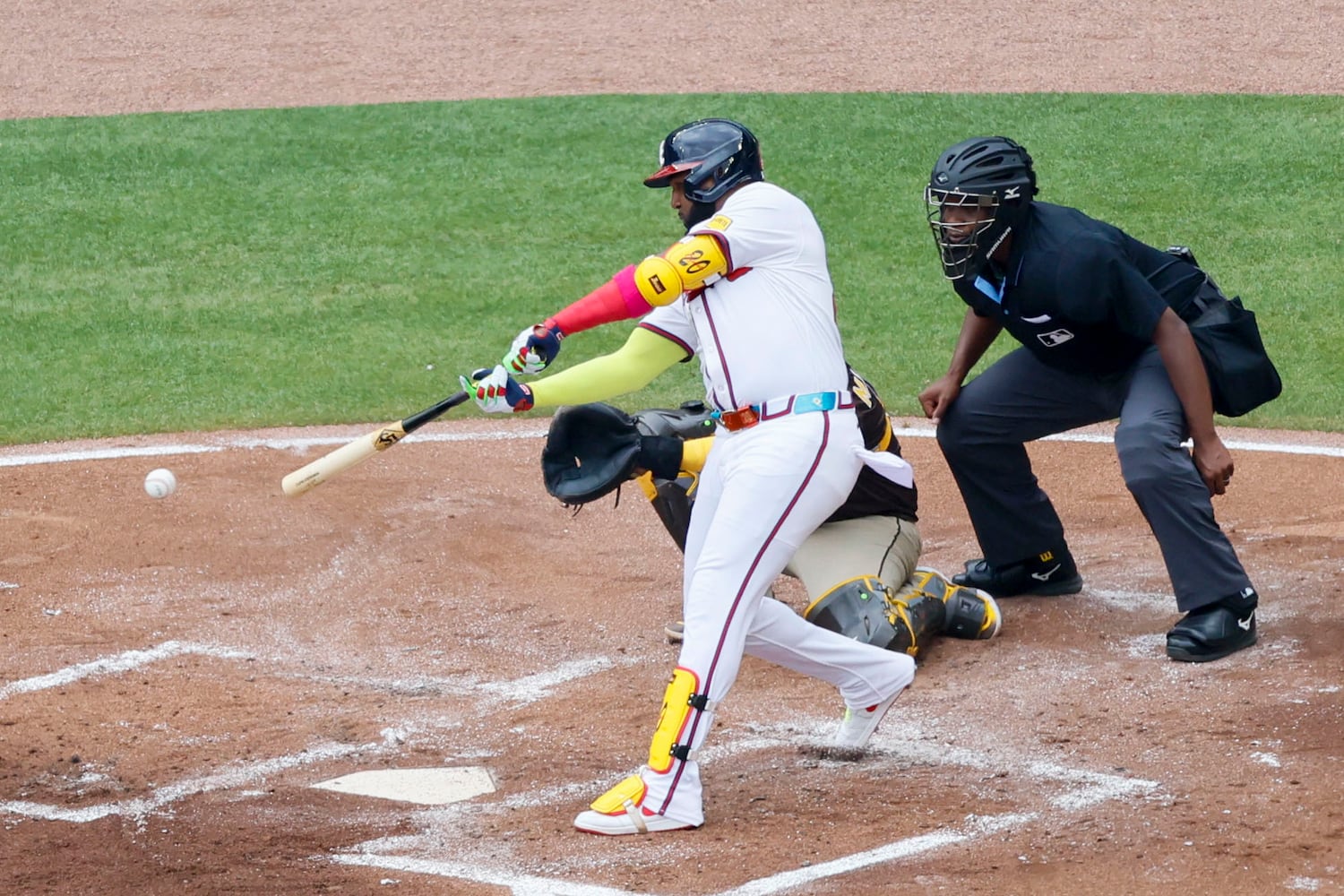 Padres Braves Baseball