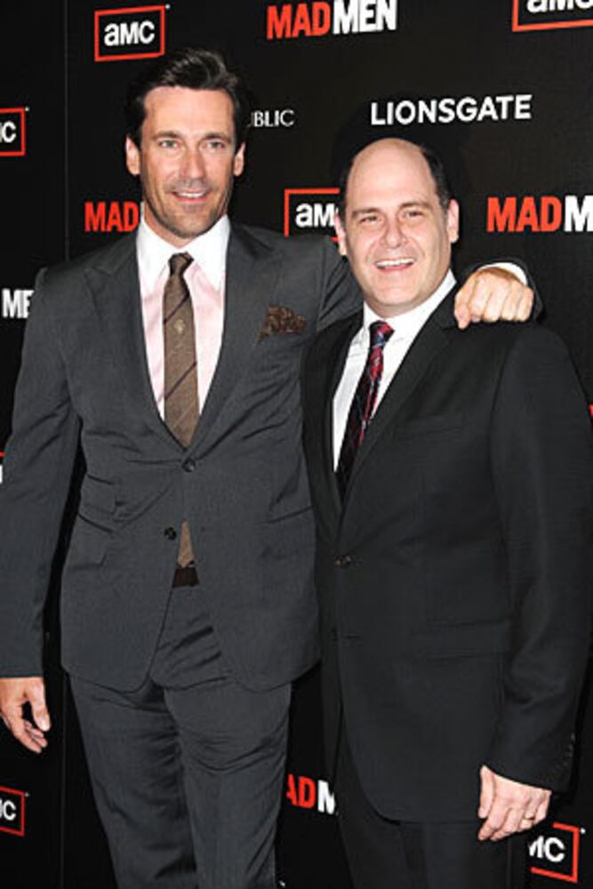 The premiere of the new season of 'Mad Men'