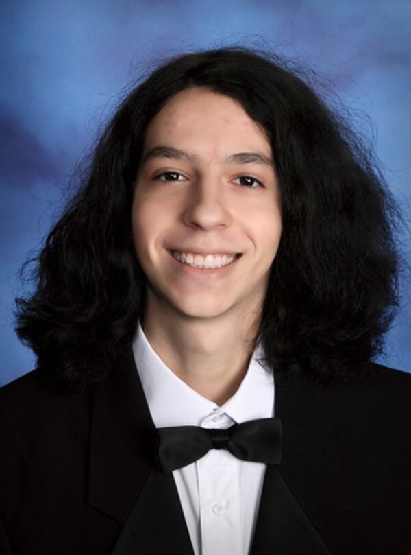 Elijah Rabinovich, valedictorian at Paul Duke STEM High School. (Courtesy photo)