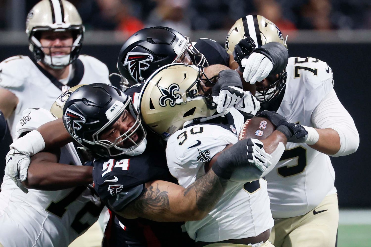 Atlanta Falcons, New Orleans Saints