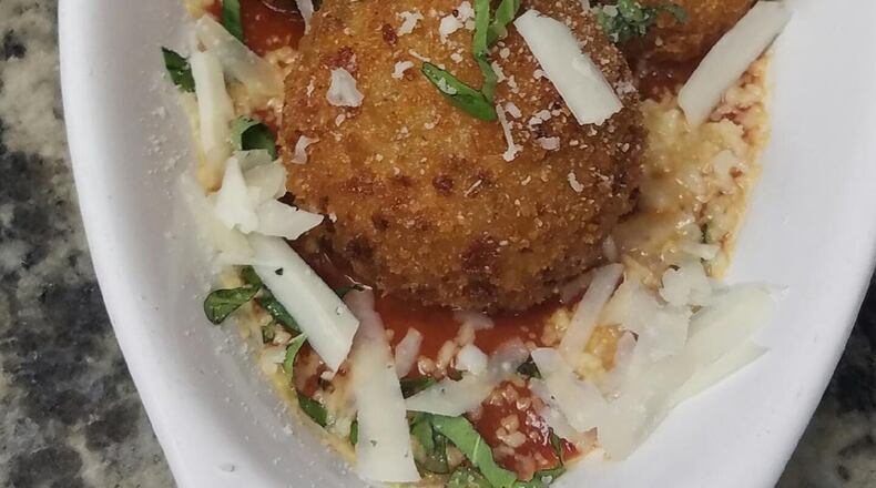 The arancini at Avellino’s are crisp, creamy, rich and fun. (Atlanta Restaurant Marketing)