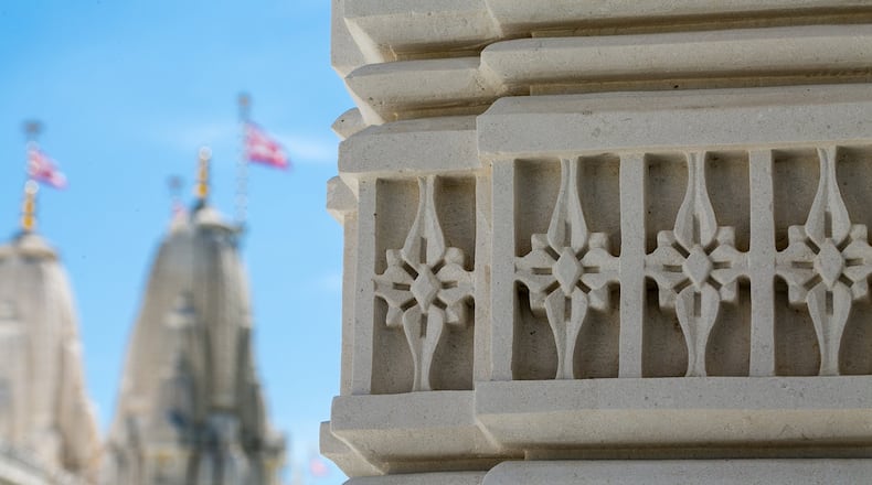 The Hindu Temple BAPS Shri Swaminarayan Mandir in Lilburn. CONTRIBUTED BY JENNI GIRTMAN