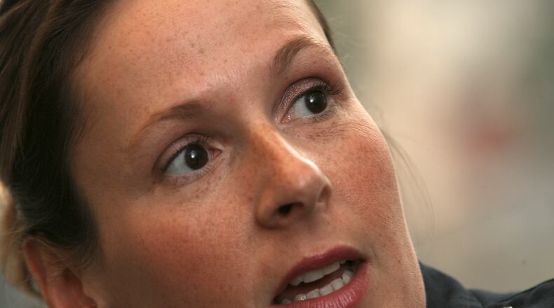 Officer Kimberly A. Potter of the Brooklyn Center, Minn., Police. Potter was identified as the officer who fatally shot Daunte Wright, 20, on April 11, 2021, Brooklyn Center. (Bruce Bisping/Minneapolis Star Tribune/TNS)