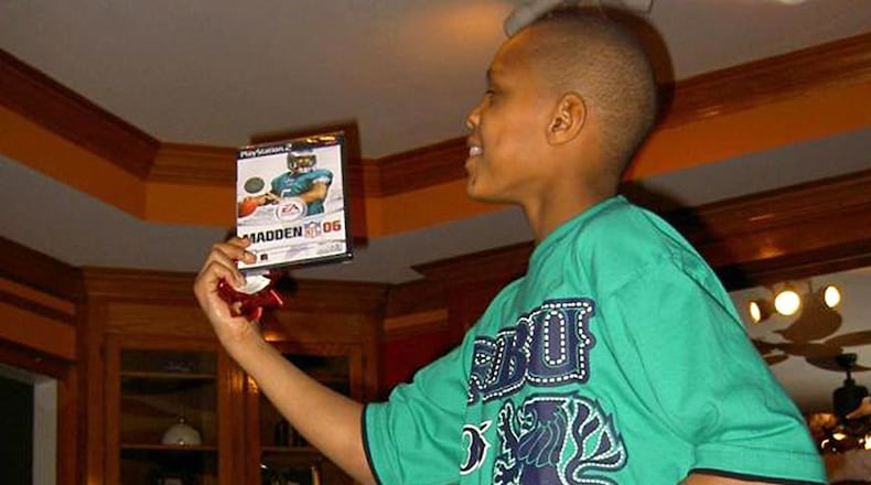 Matthew Bohler celebrated his 13th birthday in 2007. FAMILY PHOTO