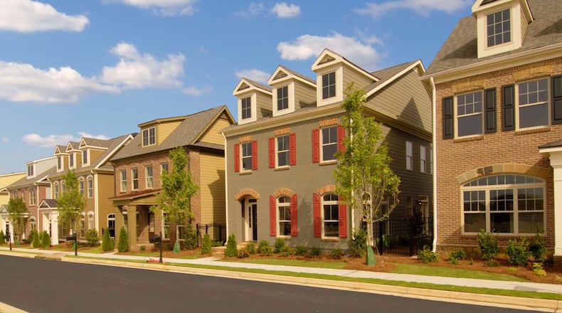 A view Milton's walkable suburban neighborhood Crabapple Crossroads by The Providence Group. The Providence Group plans to build 128 detached single-family homes and townhouses on 24 acres along State Bridge Road. Johns Creek City Council approved rezoning the land during its July 26 meeting. Photo courtesy The Providence Group