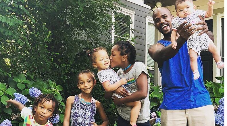 Taraja Ramsess and his family: (from left) Kisasi, Sundari, Lulah, Kali and Esme.