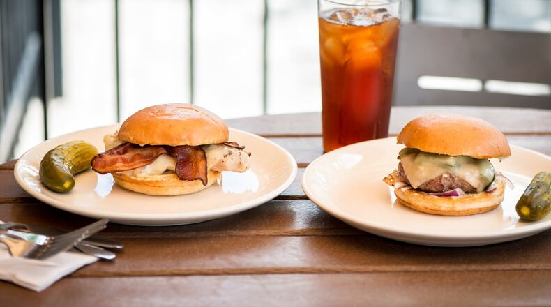 The Funky Chicken sandwich and The Burger are favorites at Muss & Turner’s. MIA YAKEL