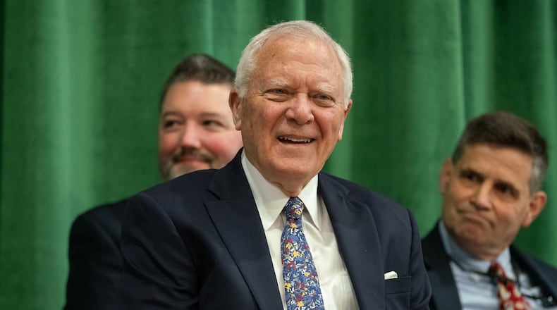 Former Georgia Gov. Nathan Deal once faced an ethics investigation.