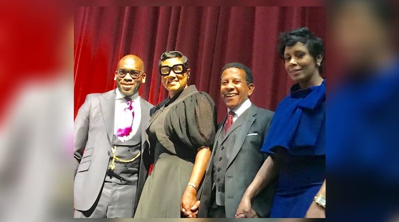 Commissioner Lorraine Cochran-Johnson (second from left) pictured with her staff.