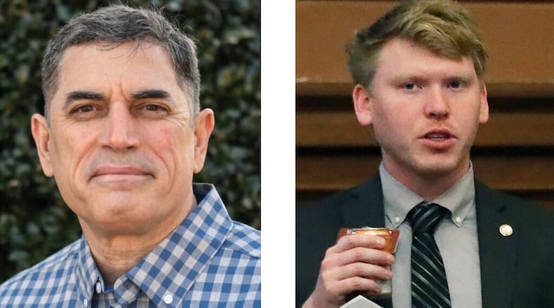 Andrew Clyde, left and Matt Gurtler, right