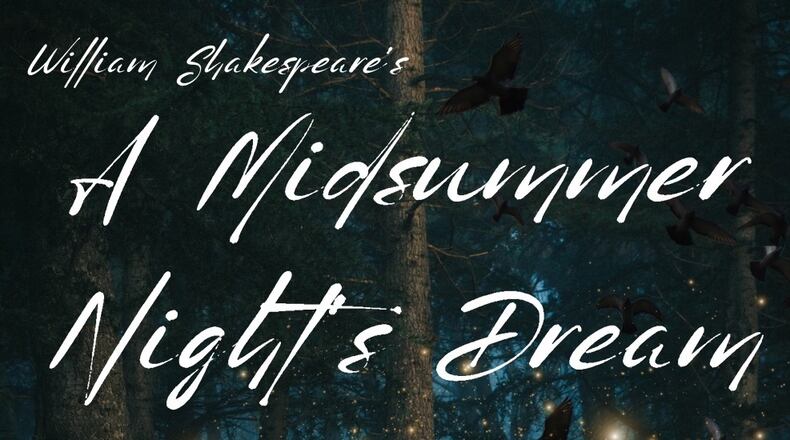 The Georgia Ensemble Theatre & Conservatory is partnering with Roswell Arts Fun to perform William Shakespeare’s A Midsummer Night's Dream at 3 p.m. Sunday, Aug. 20 and Sunday, Sept. 10 at Don White Park. (Courtesy Roswell Arts Fund)