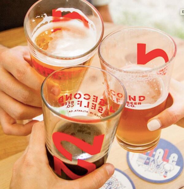 You can try Second Self's new Strawberry Bleeding Heart Ale at their Big Game watch party.