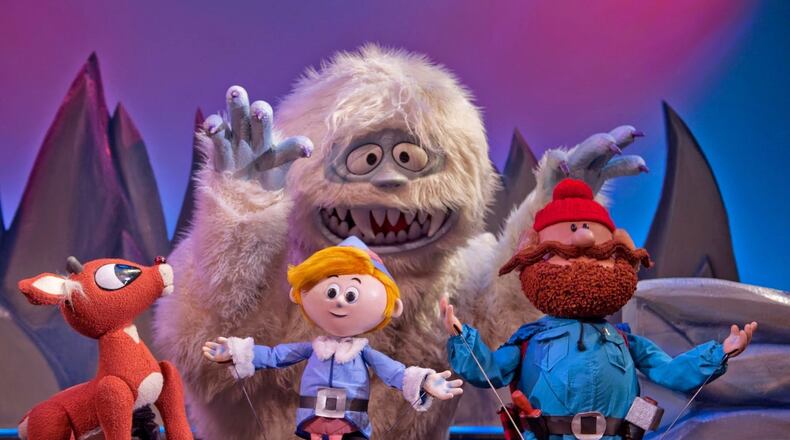 The Center for Puppetry Arts is hosting its annual production of the classic television special “Rudolph the Red-Nosed Reindeer” through Dec. 30. CONTRIBUTED BY CLAY WALKER