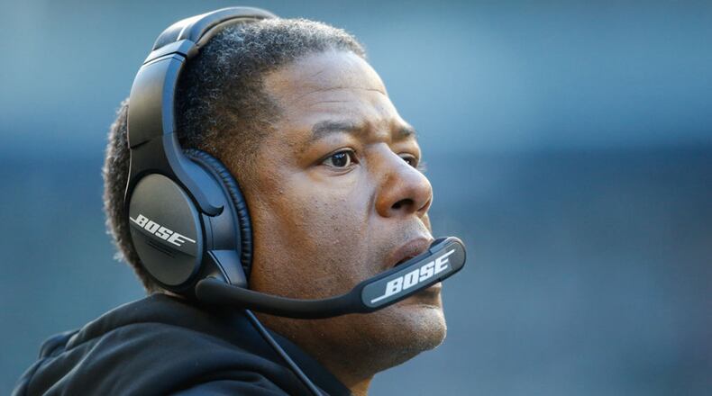 Head coach Steve Wilks of the Arizona Cardinals on the sidelines in the game against the Seattle Seahawks at CenturyLink Field on Dec. 30, 2018, in Seattle. (Otto Greule Jr/Getty Images/TNS)