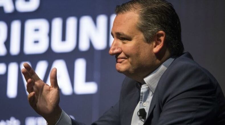 Sen. Ted Cruz, R-Texas, speaks during a Senate Judiciary Committee hearing in November. AP Photo/Carolyn Kaster