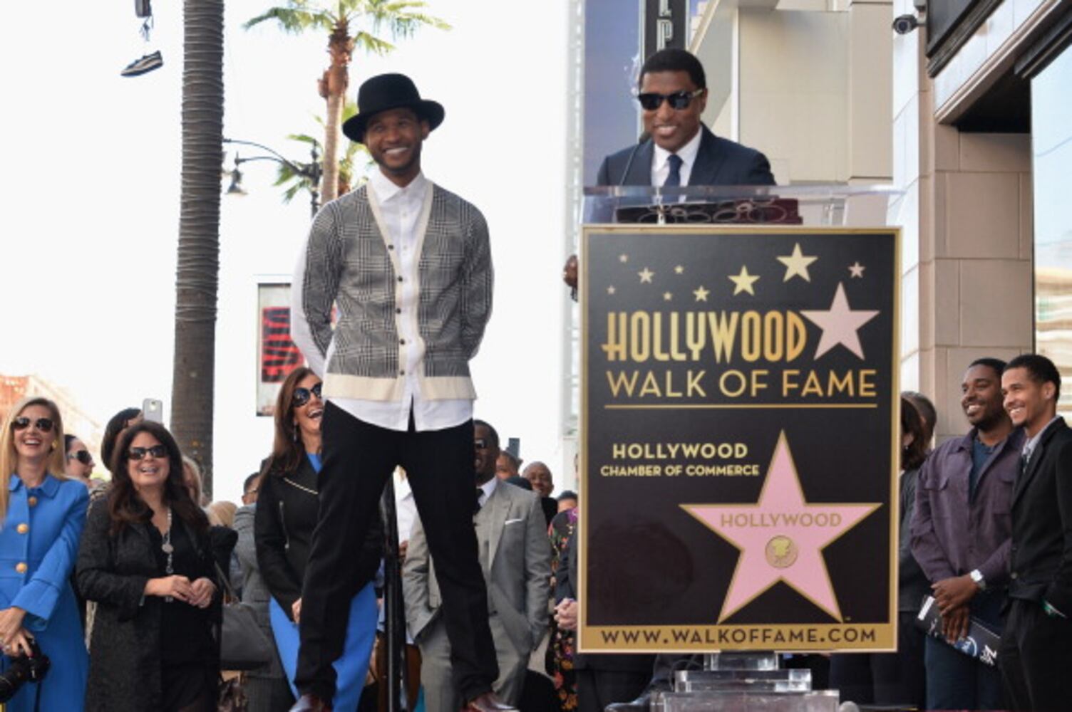 Grammy award-winner got a-list attendance