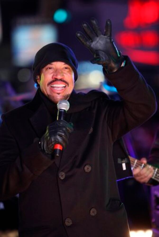 Ringing in new year at Times Square