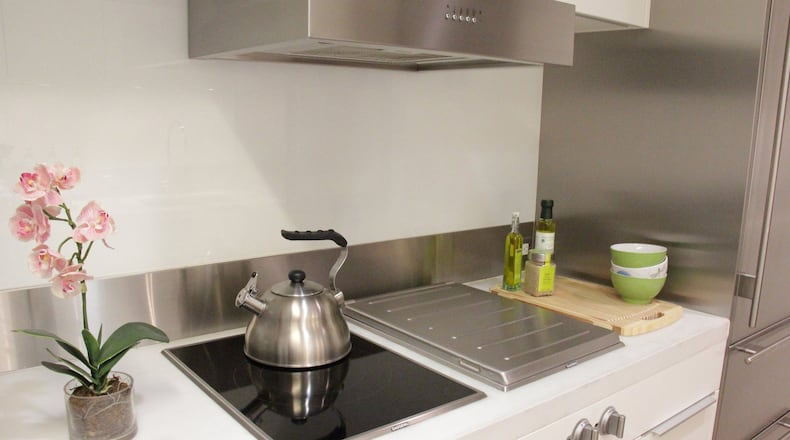 The studio is divided into distinct zones: lounging, dining and sleeping. (Handout/TNS)