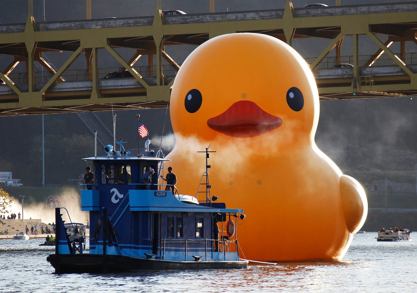 Big icon visits the U.S.