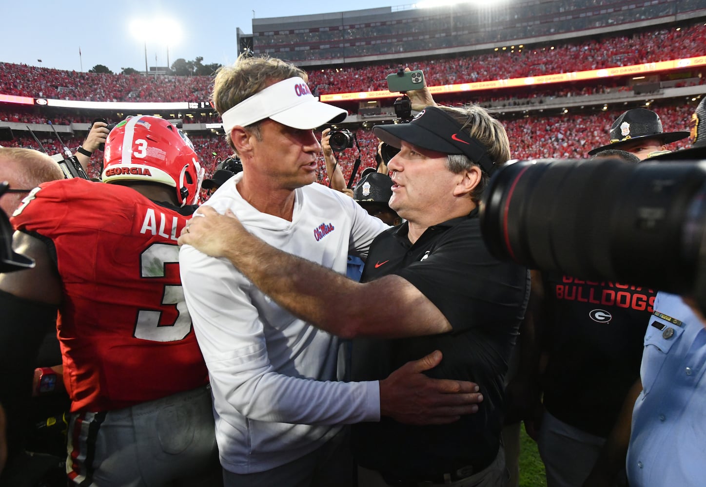Georgia vs Ole Miss football