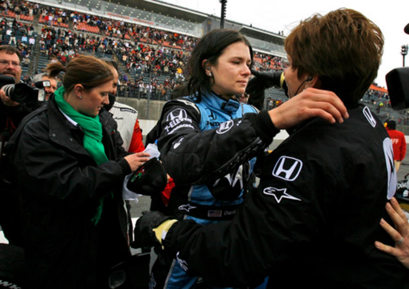 Danica Patrick makes IndyCar race history
