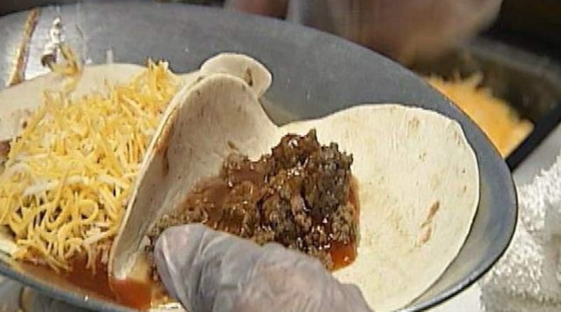 Lion meat taco