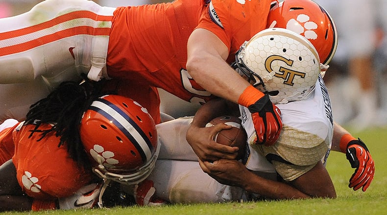 Clemson will remain Georgia Tech's crossover opponent on the schedule under ACC expansion.