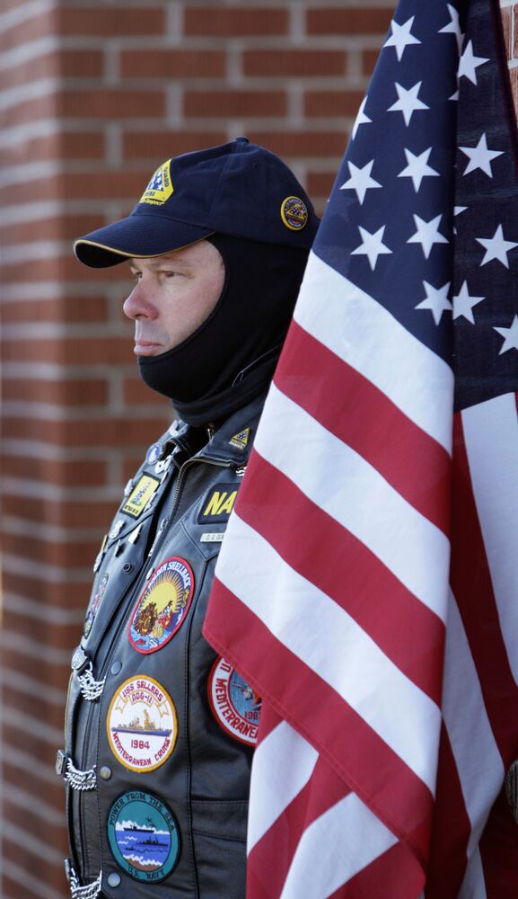 Services for Marietta firefighter Lonnie Lee Nutt at Roswell Street Baptist Church in Marietta