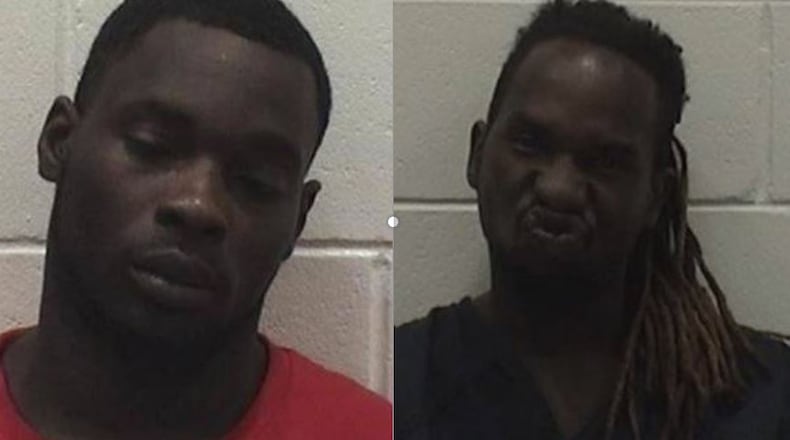 Cedric Vonterries Ballard, left, and Eddie Bernard Thomas (Credit: Athens Banner-Herald)