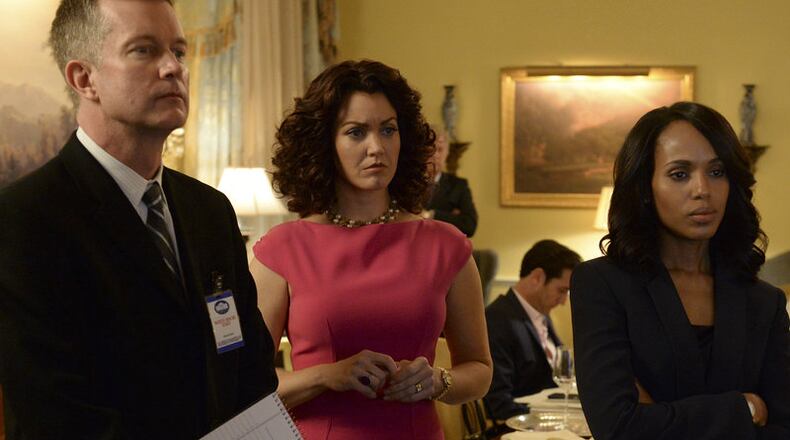 Mellie and Liv working together - just because. CREDIT: ABC