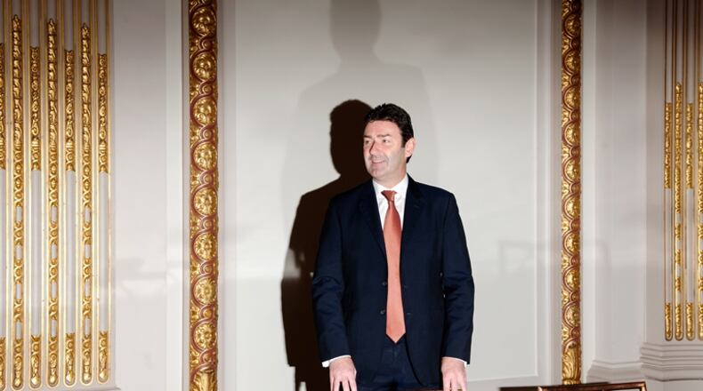 Steve Easterbrook, the chief executive of McDonald’s, at the New York Stock Exchange on Nov. 12, 2015. Eight months into the job, Easterbook is trying to persuade investors that the fast food giant is pulling out of a prolonged slump.