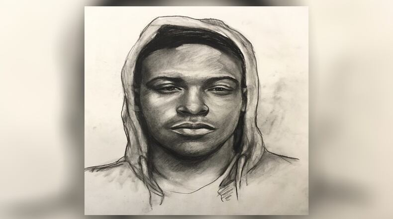 Police released this sketch of the man they are seeking in connection with the robbery of an Atlanta councilman and council candidate.