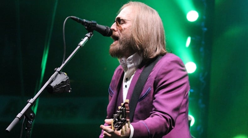Tom Petty and the Heartbreakers celebrated their 40th anniversary with a tour stop at Philips Arena on April 27, 2017. Photo: Melissa Ruggieri/AJC