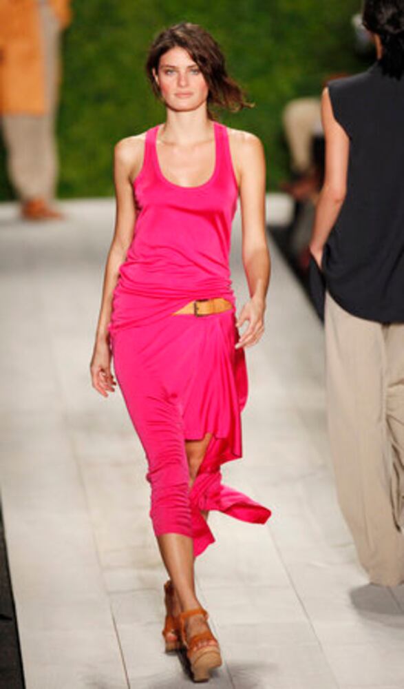 Michael Kors' flirty fashions for Spring 2011