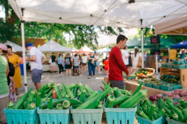 Atlanta’s Grant Park Farmers Market is open year-round and is one of the area’s largest. (Courtesy of Jenna Shea Photojournalism)
