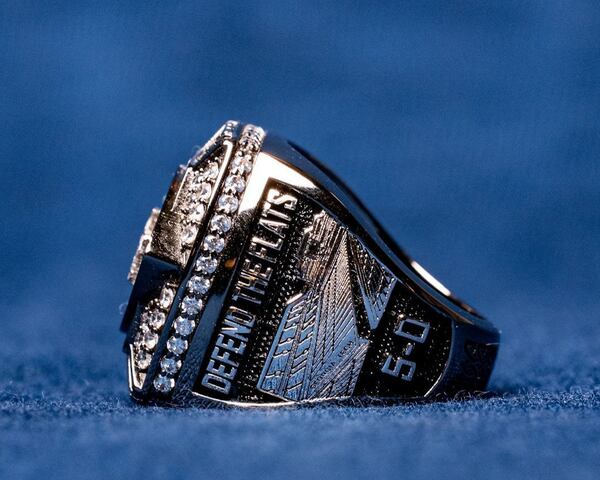 Georgia Tech football posted images of a ring commemorating the team's 2024 season on social media.