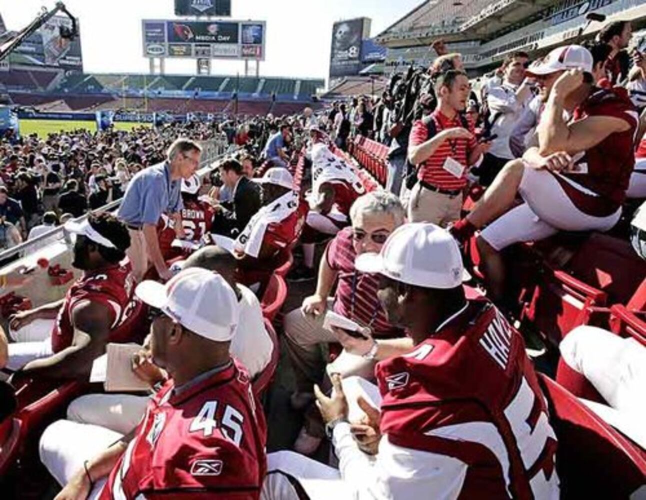 Super Bowl XLIII: Arizona Cardinals Media Day