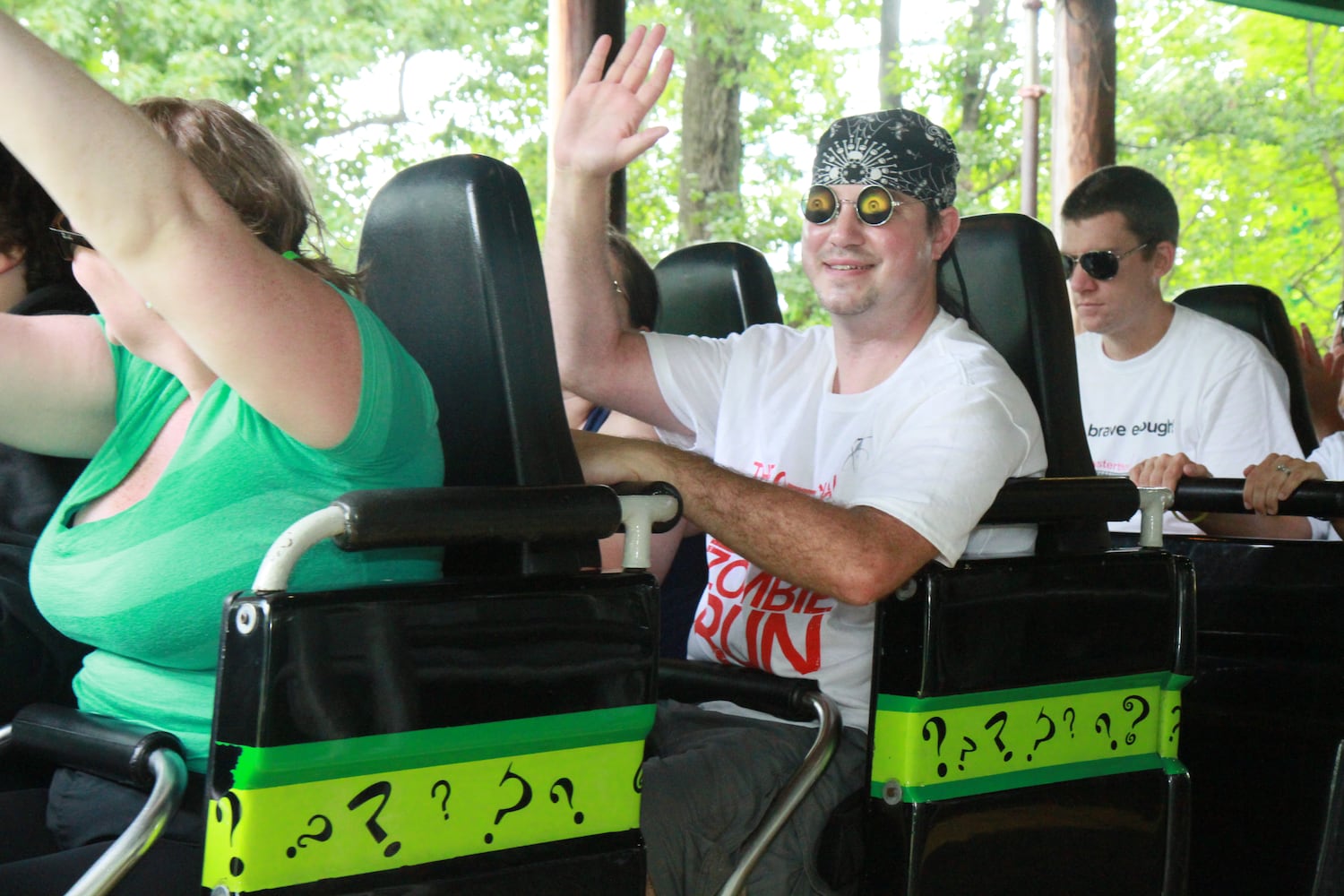 Six Flags Coasterthon on the Mind Bender