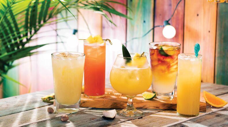Cocktails will be $2.18 all day New Year’s Eve at Bahama Breeze. Photo credit: Linda Costa Communications Group.