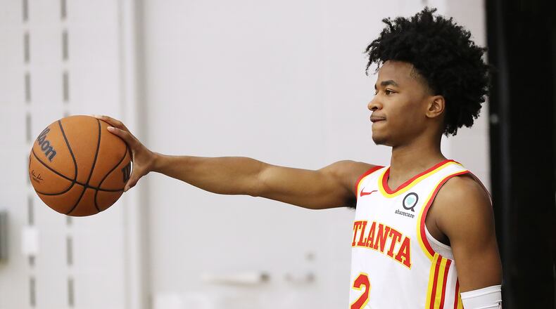 Sharife Cooper finished with 21 points and nine assists.  “Curtis Compton / Curtis.Compton@ajc.com”